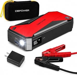 DBPOWER Peak 3000A 18000mAh Portable Car Jump Starter (up to