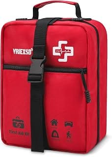 VRIEXSD 400 Piece Large First Aid Kit for Home, Car, Travel,