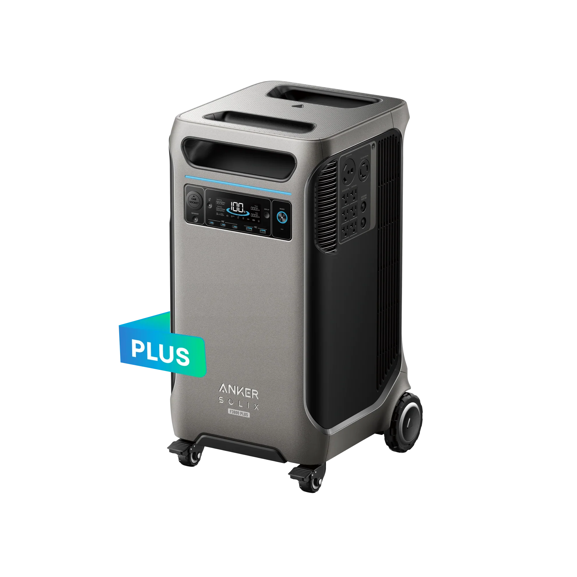 Anker SOLIX F3800 Plus Portable Power Station - 3,840Wh | 6,