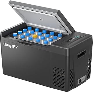 BougeRV 12v refrigerator 23 Quart, -8℉~50℉ Portable Freezer