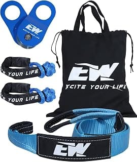 NIXFACE Offroad Recovery Kit for Recover Stuck Vehicle | 10-