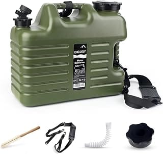 Digury 5 Gallon Water Jug, Camping Water Container BPA Free