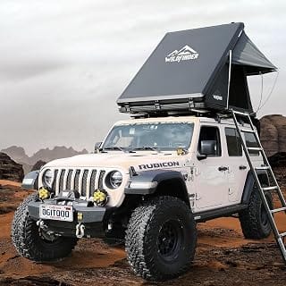WildFinder Rooftop Tent, Hard Shell Roof Top Tent for Jeep S
