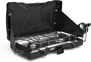 Coleman Triton 2-Burner Propane Stove, Portable Camping Cook