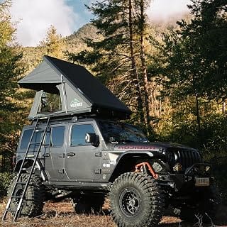 WildFinder Rooftop Tent, Hard Shell Roof Top Tent for Jeep S