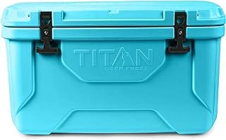 Titan Hard Ice Chest Cooler Roto Cooler with Microban Protec