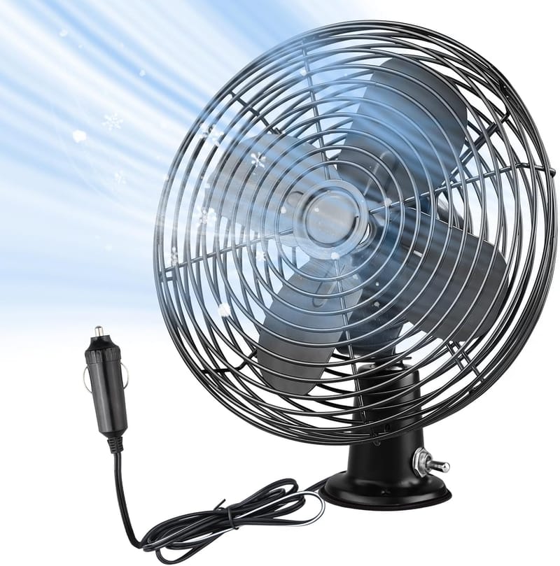 Best 12V Fans for Your Truck Cab